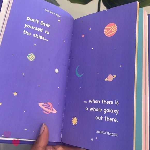 Beautiful Illustrated I Hope You Dance Quote Book Positivity & Mental Health - Picture 3 of 3